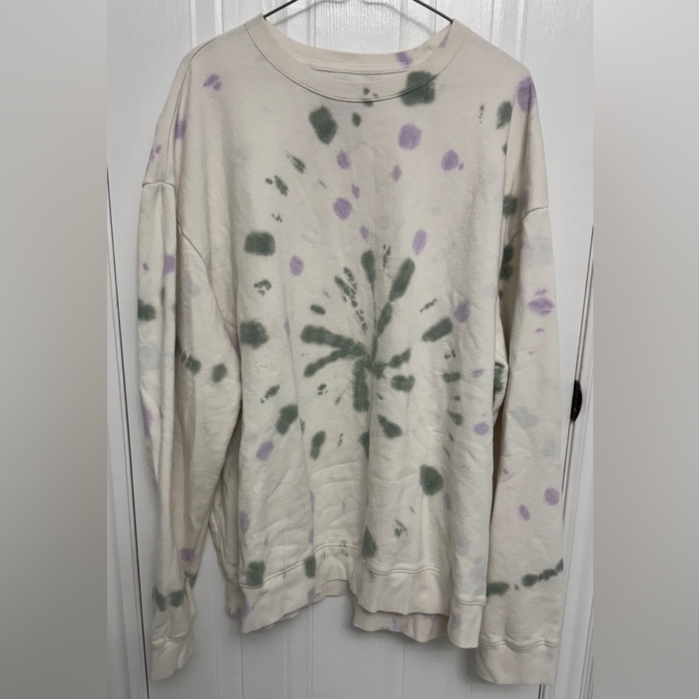 Original Use Cream and Gray Sweatshirt